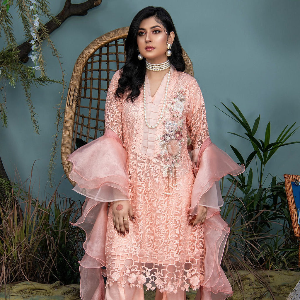 Kaamdar By Nofl Farooq Mehry Women 3pcs