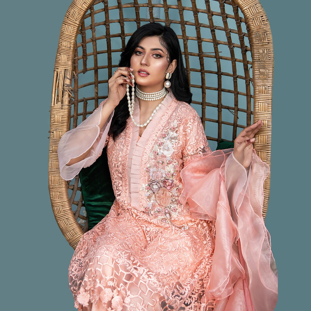 Kaamdar By Nofl Farooq Mehry Women 3pcs