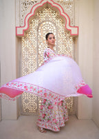 The Affordable Designer FLORAL KOTI FROCK Women 2pcs