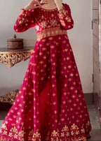 1 Mahoor Haven maroon new design 0057 Women 3pcs