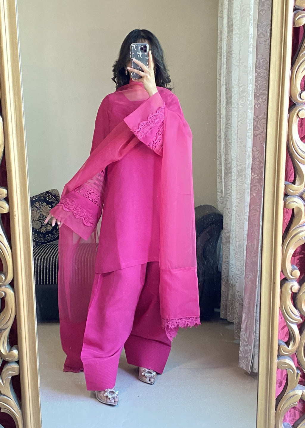 Wasli Abeer Farshi Shalwar Women 3pcs