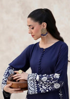 Gulposh Arzuo Long Length (Embroidery ) Blue Women 2pcs