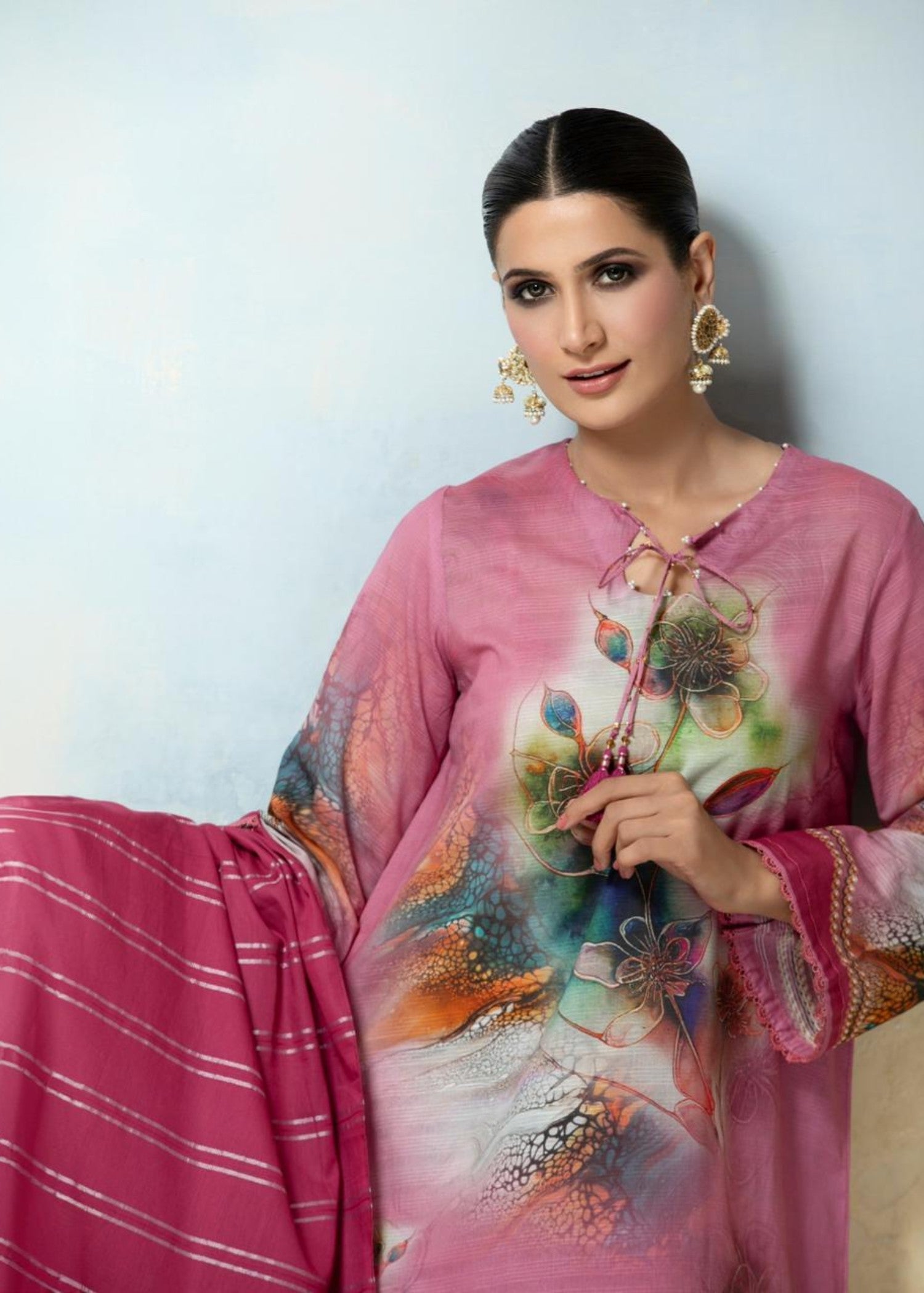 Maryam Rizwan Rosé Dusk Women 3pcs