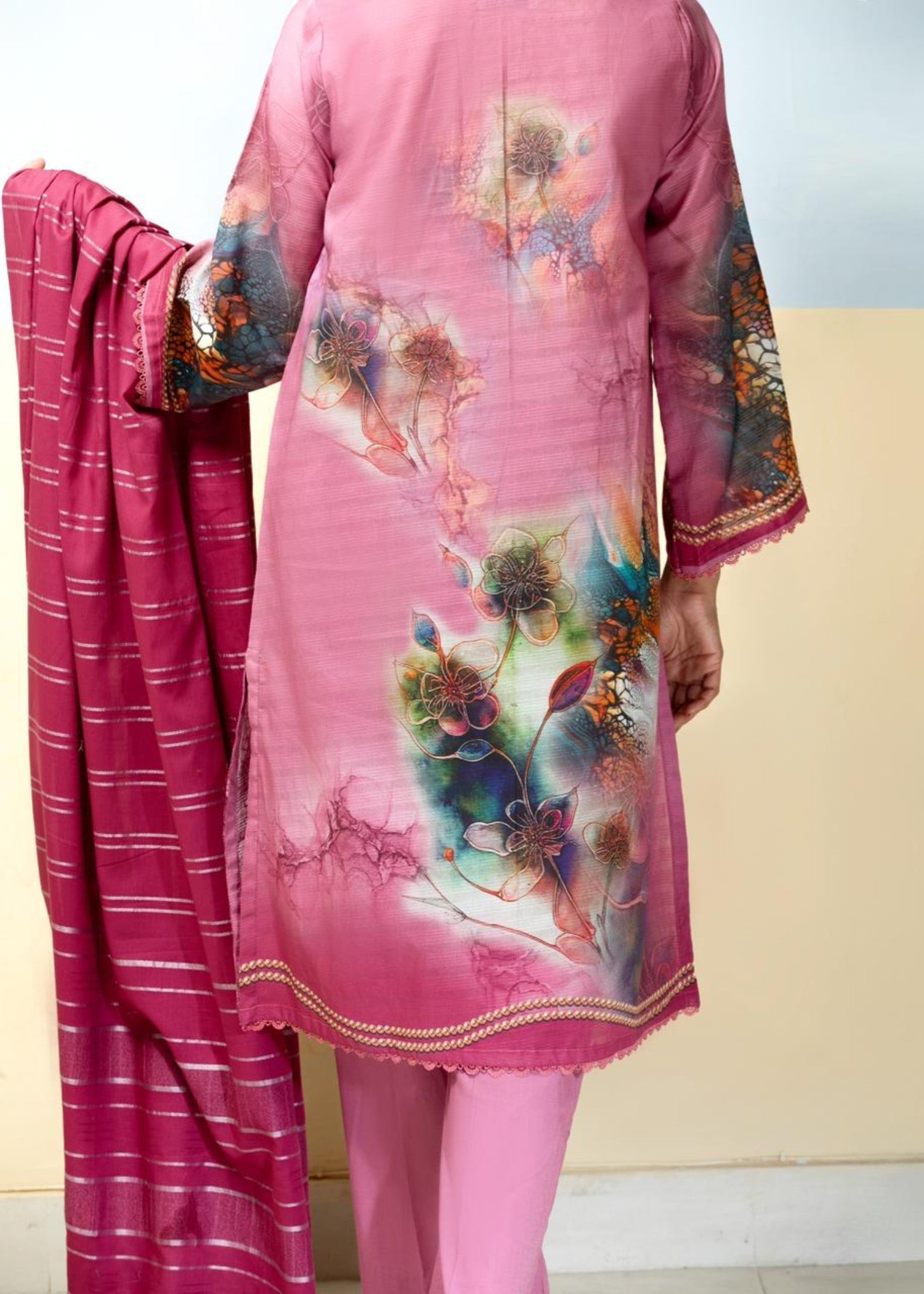 Maryam Rizwan Rosé Dusk Women 3pcs