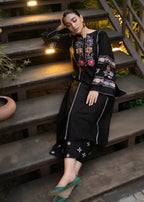 Libas Thread Black Flower Women 2pcs