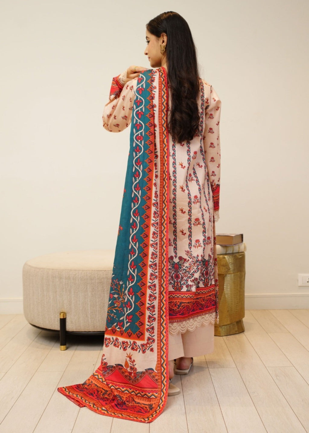 Jazayn SHEILA Printed suit Women 3pcs