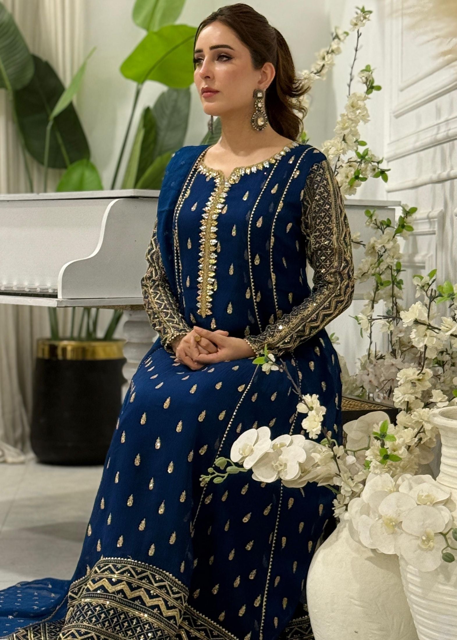 Alsiyab Bahaar Peacock Women 3pcs