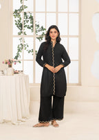 Stylish Collection BLACK RINGELS Women 2pcs