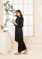 Stylish Collection BLACK RINGELS Women 2pcs