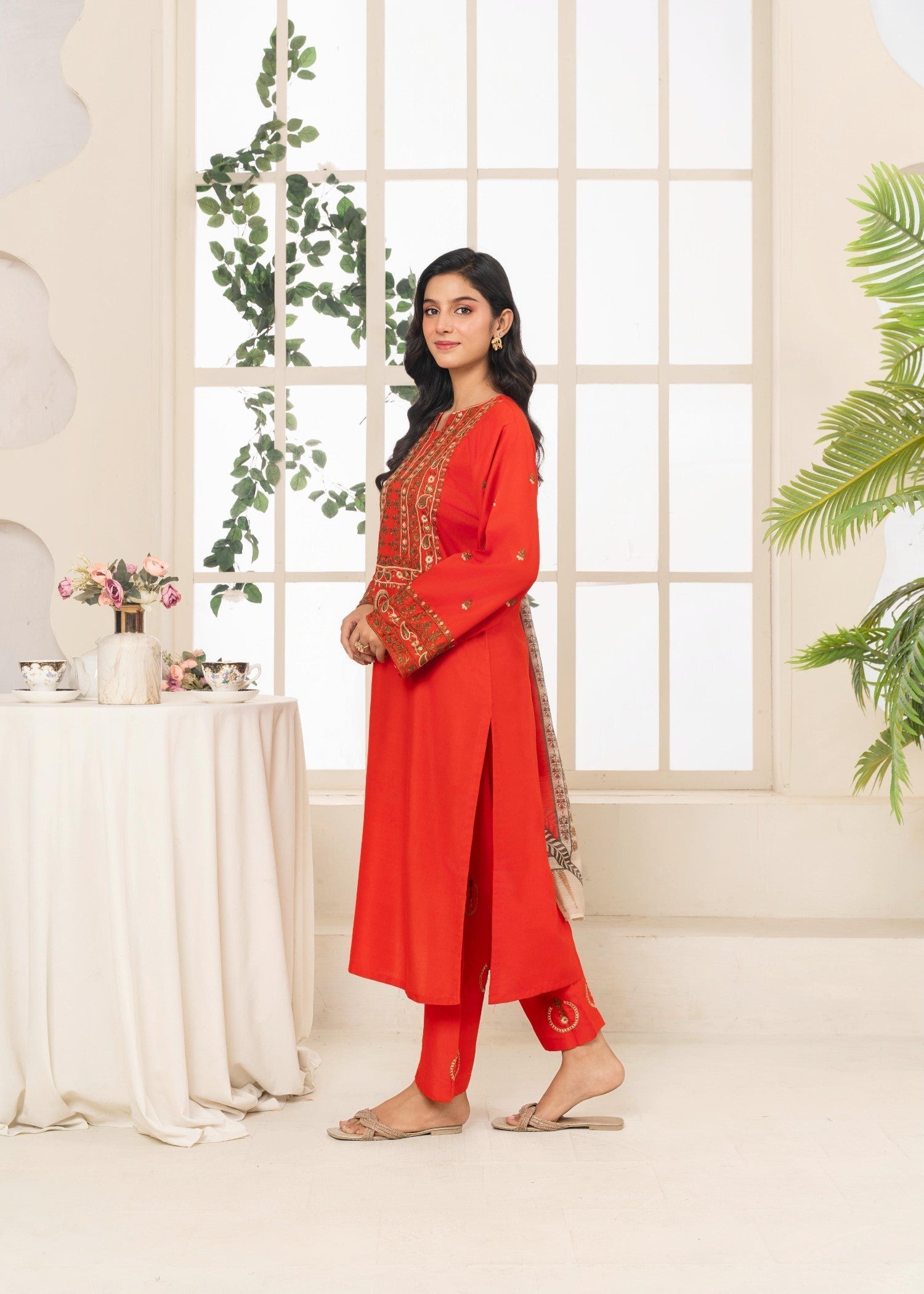 Stylish Collection URGE EMBROIDERED Women 3pcs