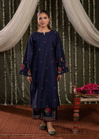 Bin Fatteh Fashion ROYAL BLUE Women 2pcs