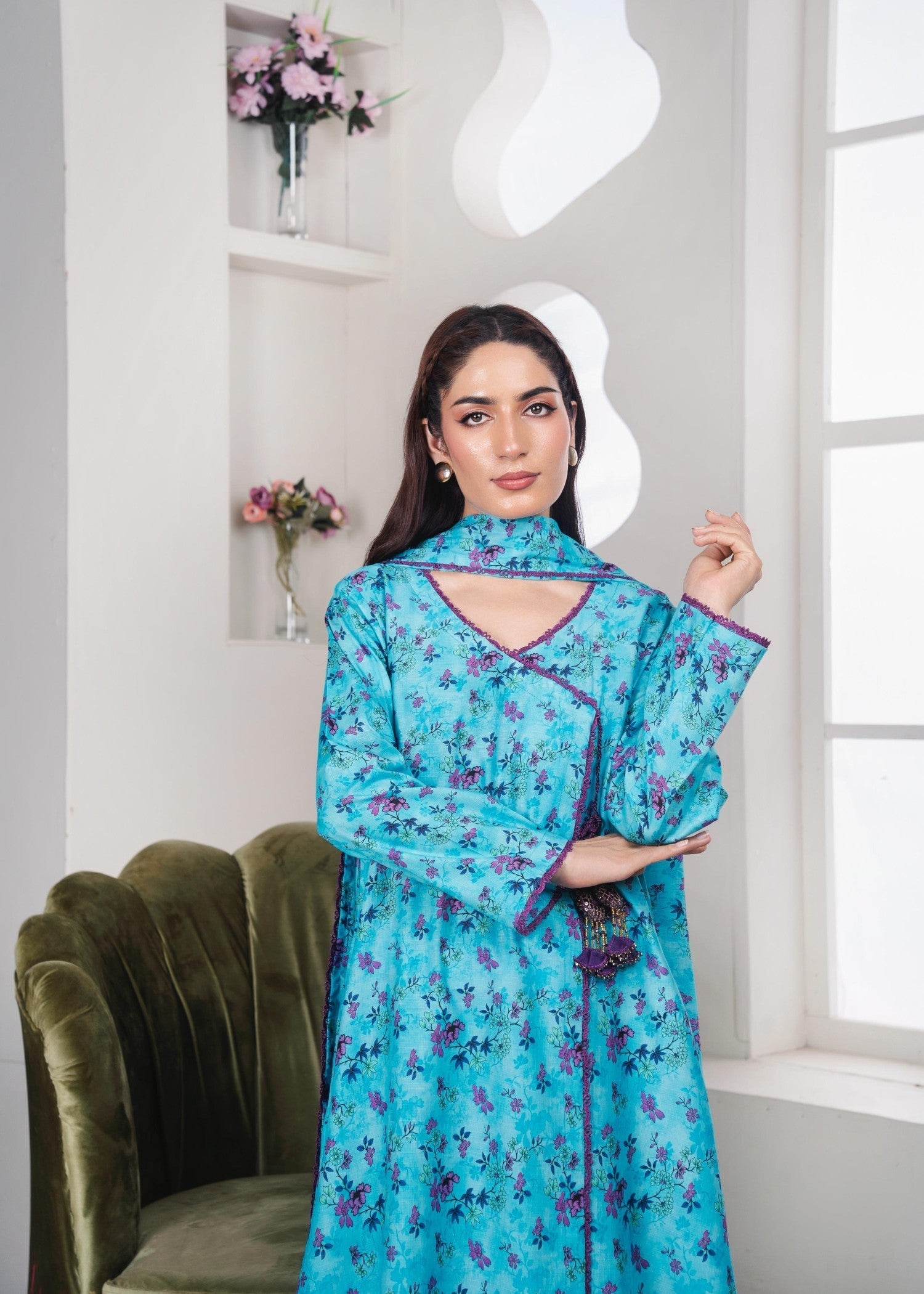 Fatima Noor’s Bi 012 2 Women 3pcs