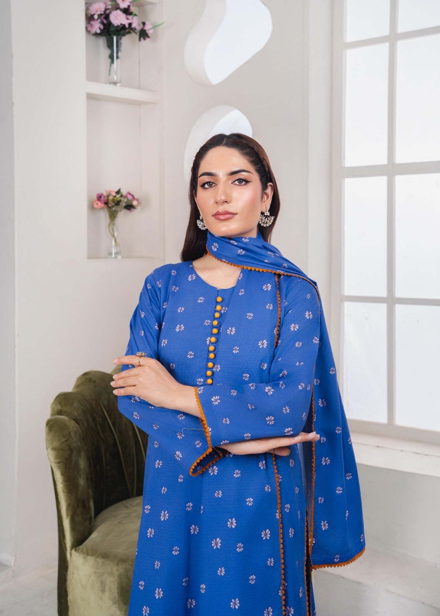 Fatima Noor’S Collections Bi 014 2 Women 3pcs
