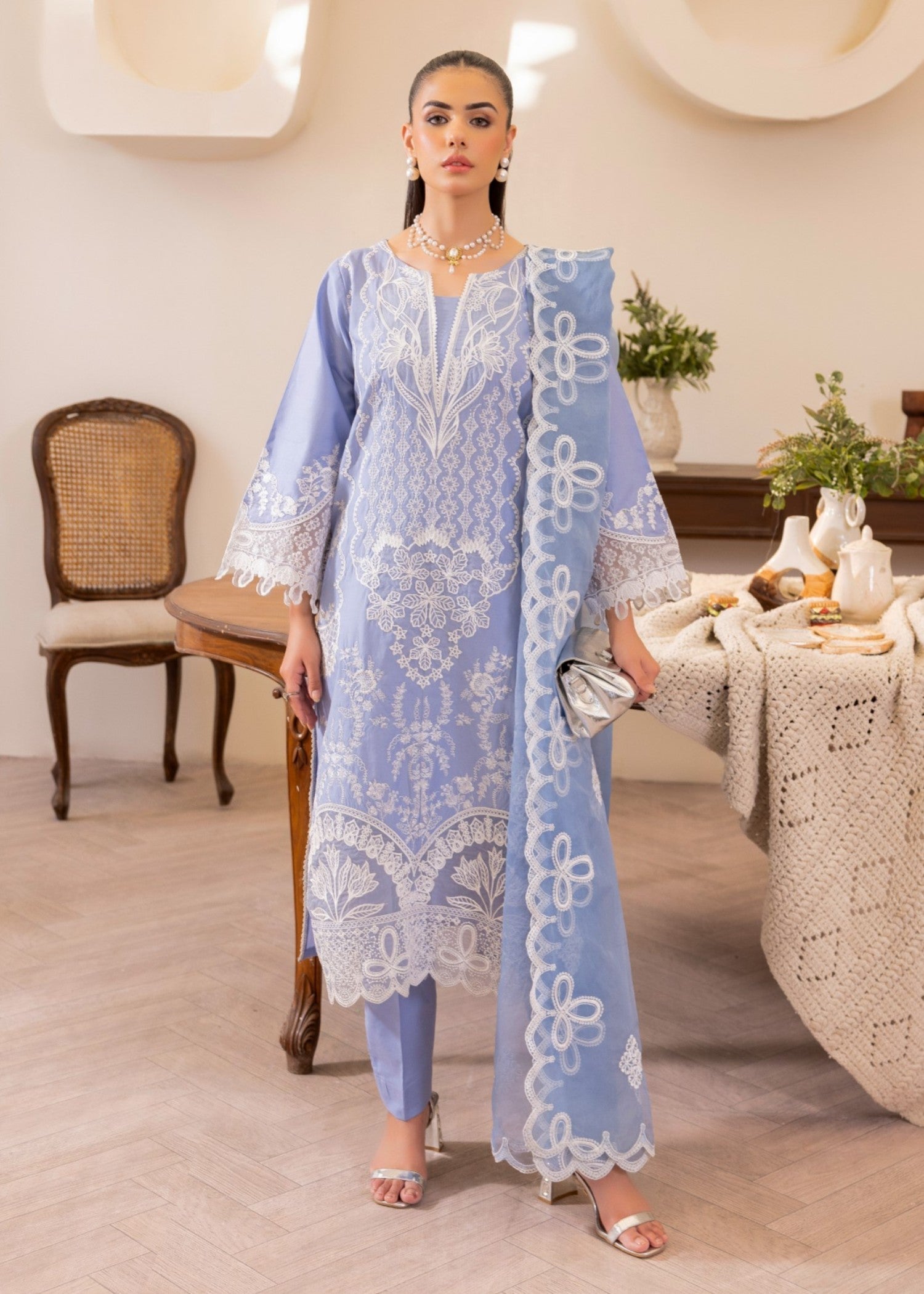 Mohagni ZA 04 LAWN STITCHED Women 3pcs