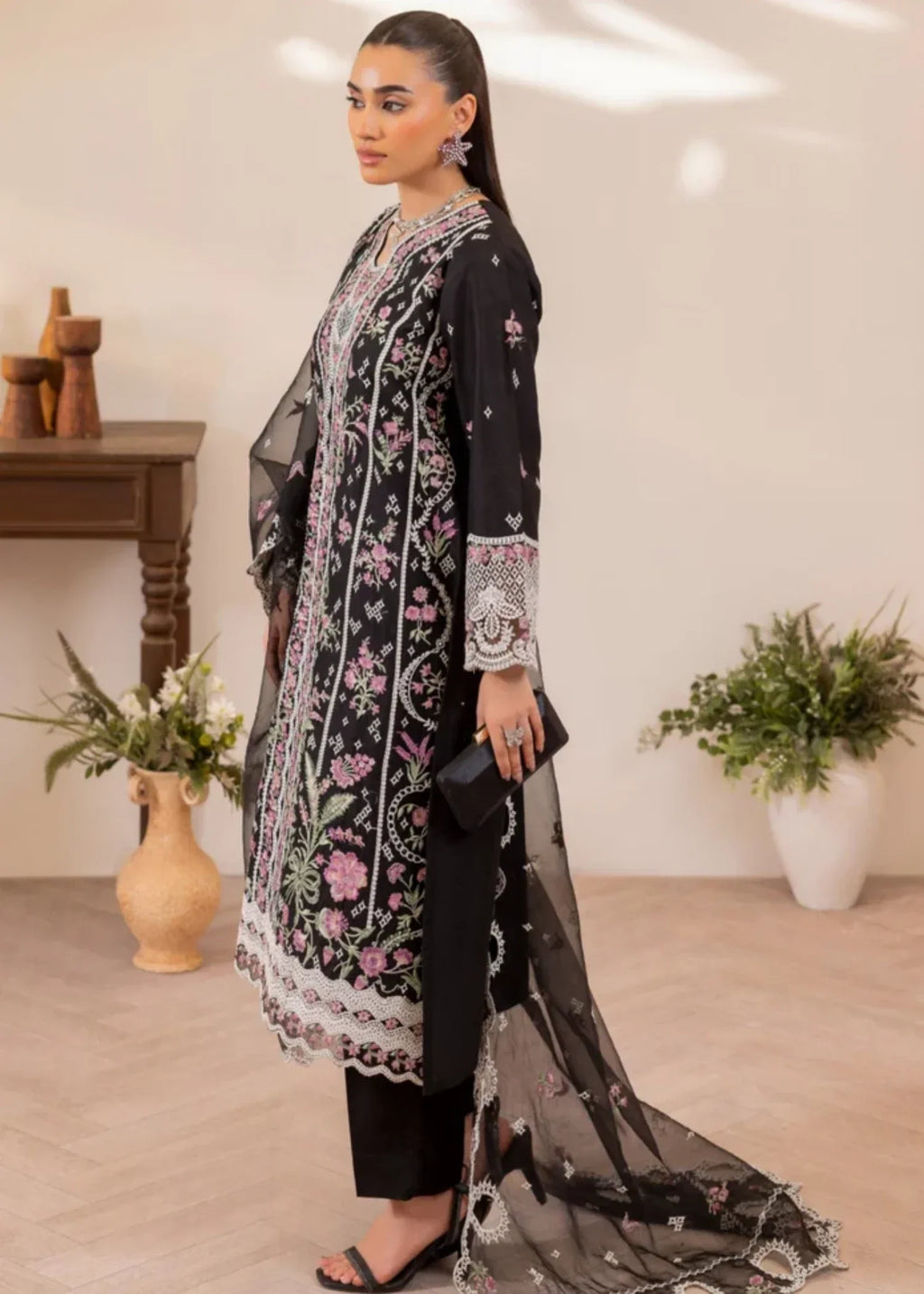 Mohagni ZA 06 LAWN STITCHED Women 3pcs