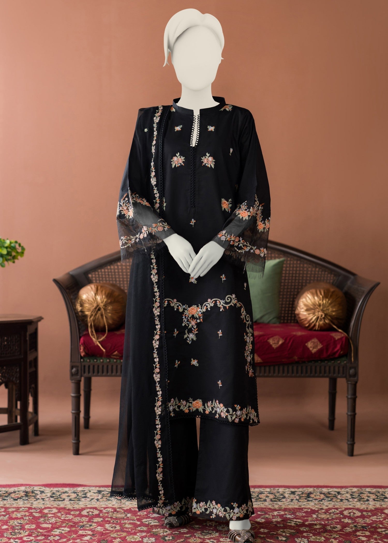 Zaira and Mahnoor Eva suit Women 3pcs