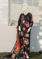 Zaira and Mahnoor Rose suit Women 3pcs