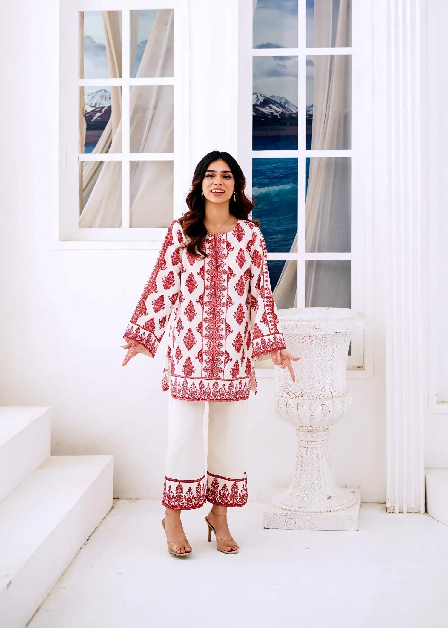 Nairah Light Sand Women 2pcs