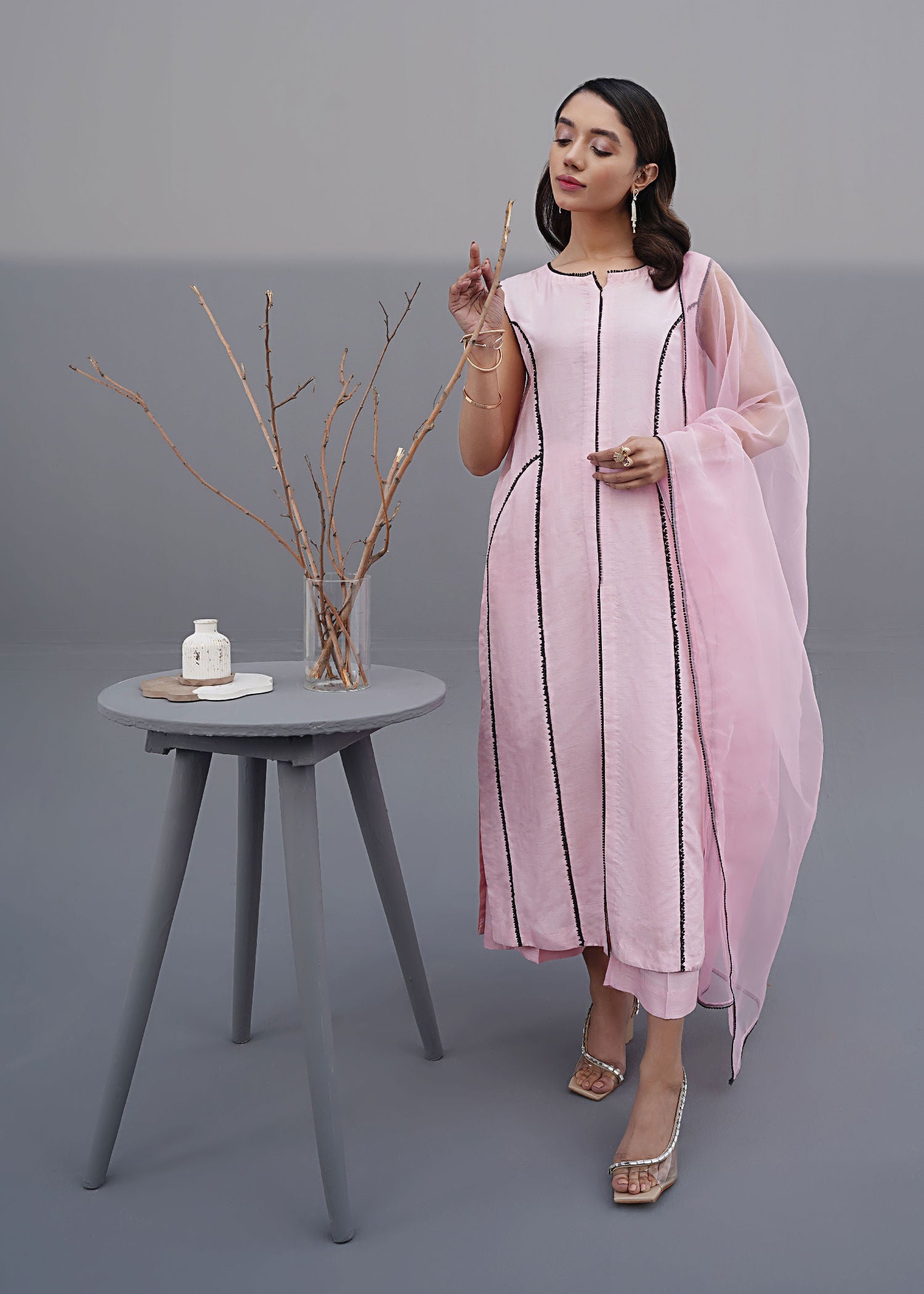 Shades By Abeeha Usman Pink Mirage Women 2pcs