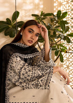 Tehzeeb Libas ARFA EMBROIDERED Women 3pcs