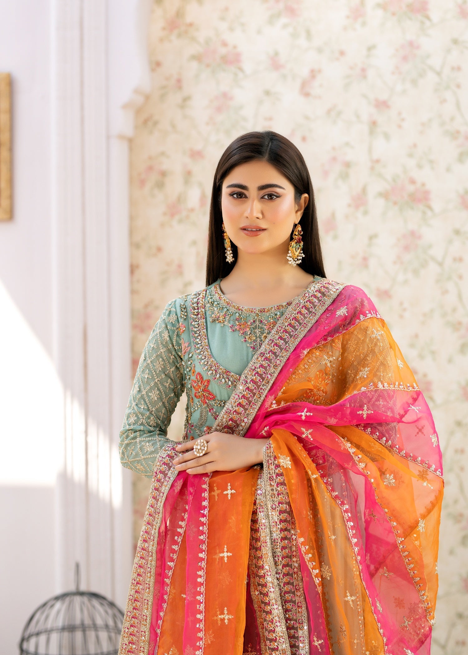 Shahjahan - Feel Royal SJ 24014 AQUA Women 3pcs