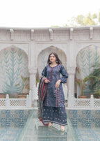 Rangoon Clothing Angan Grey Women 3pcs