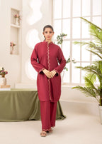 Stylish Collection MAROON RINGELS Women 2pcs