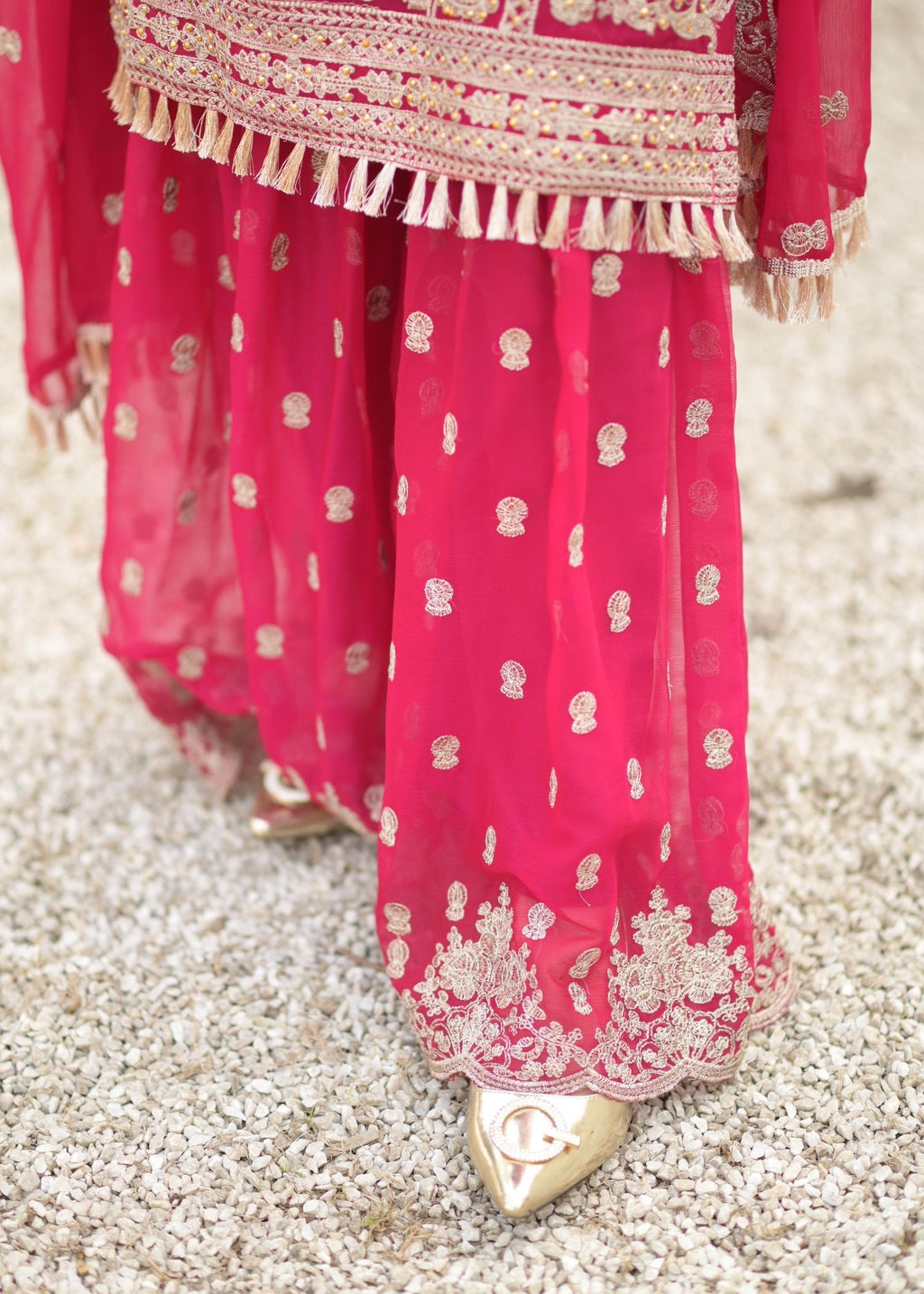 Rangoon Clothing Safeen HotPink Women 3pcs