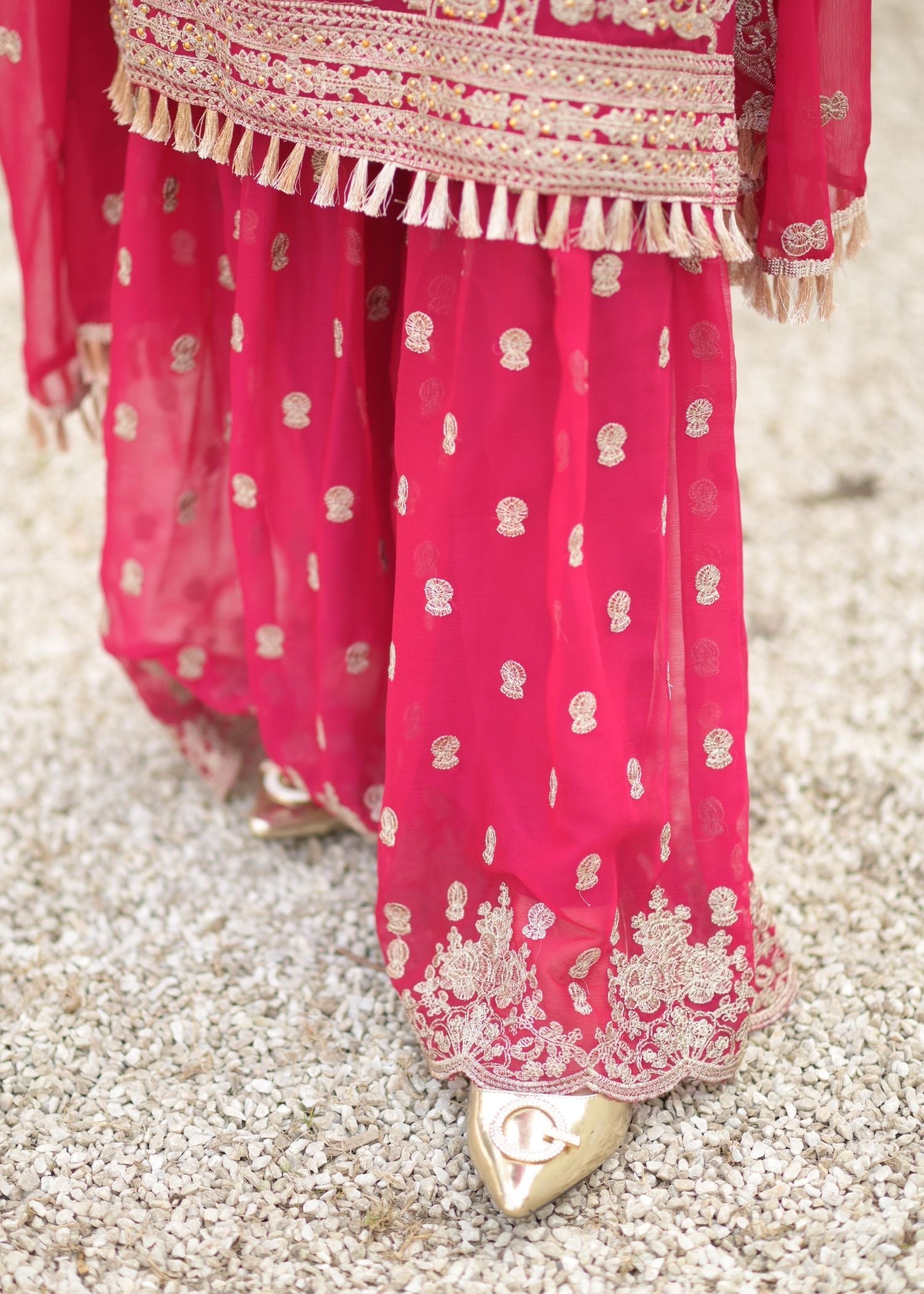 Rangoon Clothing Safeen HotPink Women 3pcs