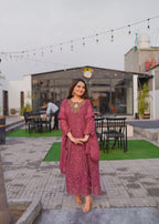 Rangoon Clothing Qurbat Teapink Women 3pcs