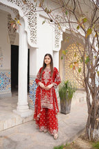 Rangoon Clothing Safeen Maroon Women 3pcs