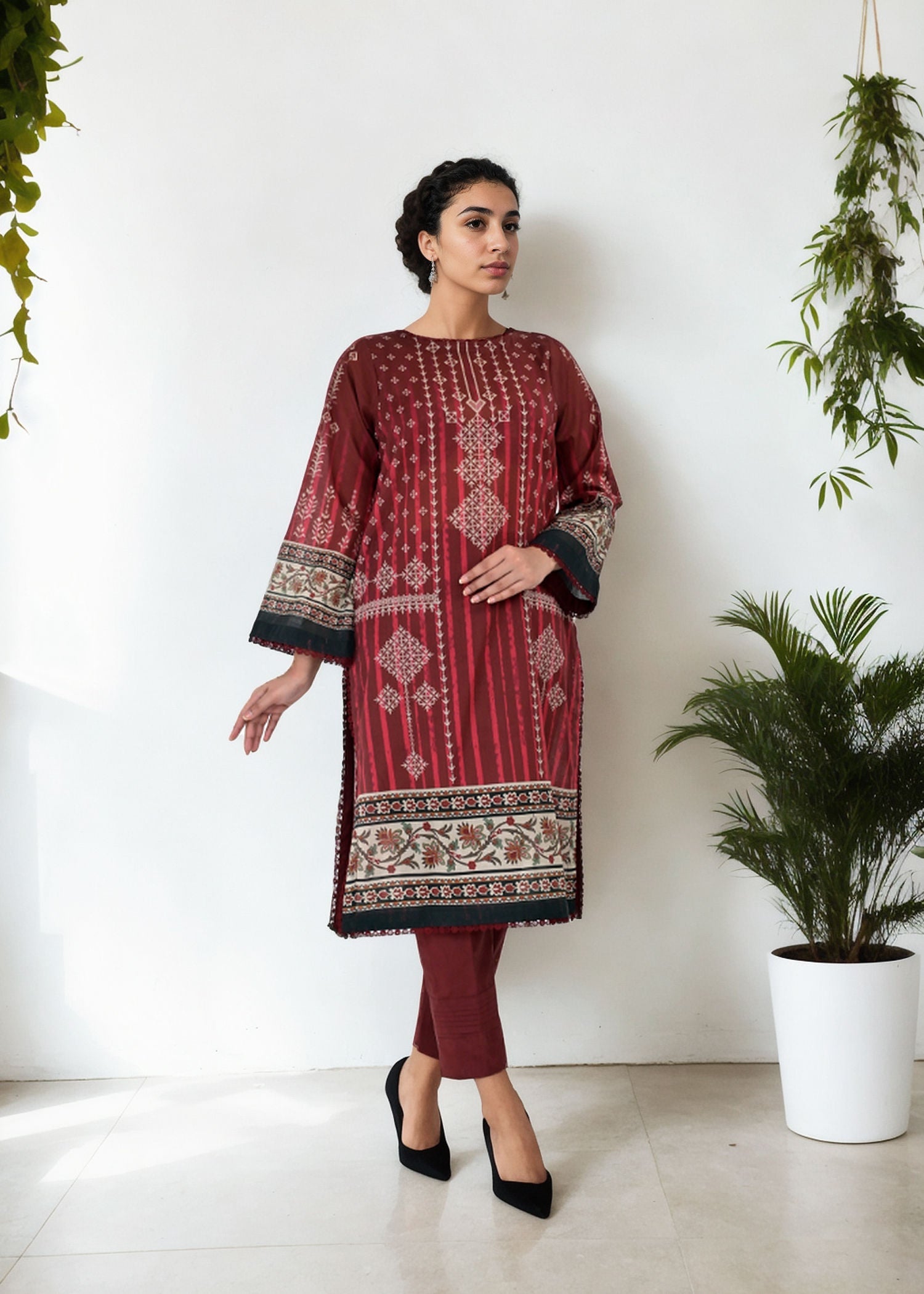 Noorma Kaamal NK Casual Pret D08 Women 2pcs