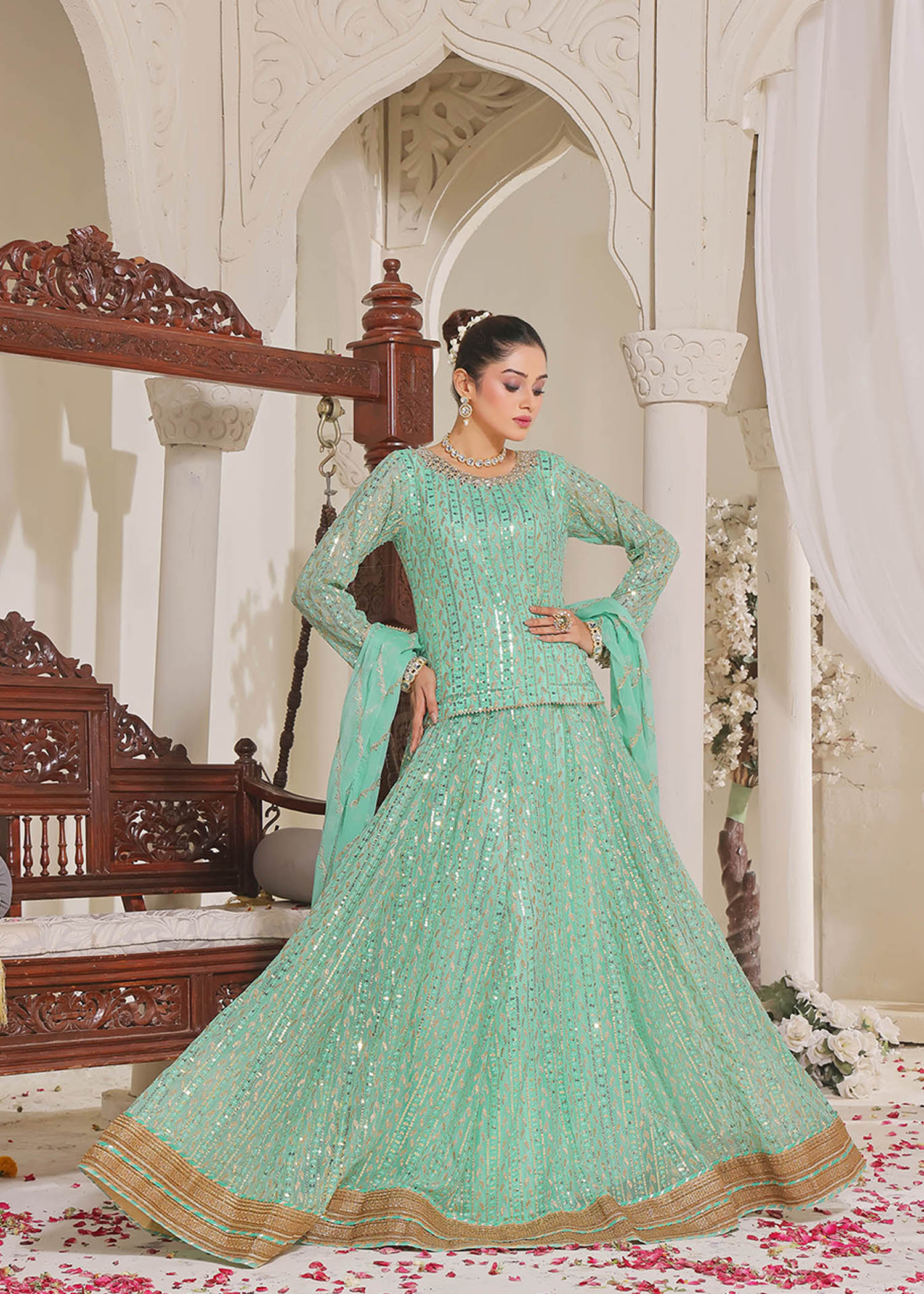 Ayesha Closet Shadmani Women 3pcs