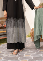 Sahibas By Mirza Rainfall (Black) Women 2pcs