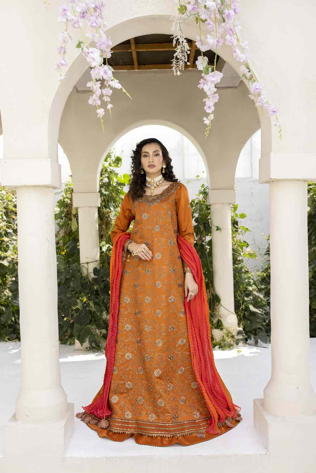 Meem Designs Brunt Orange Women 3pcs