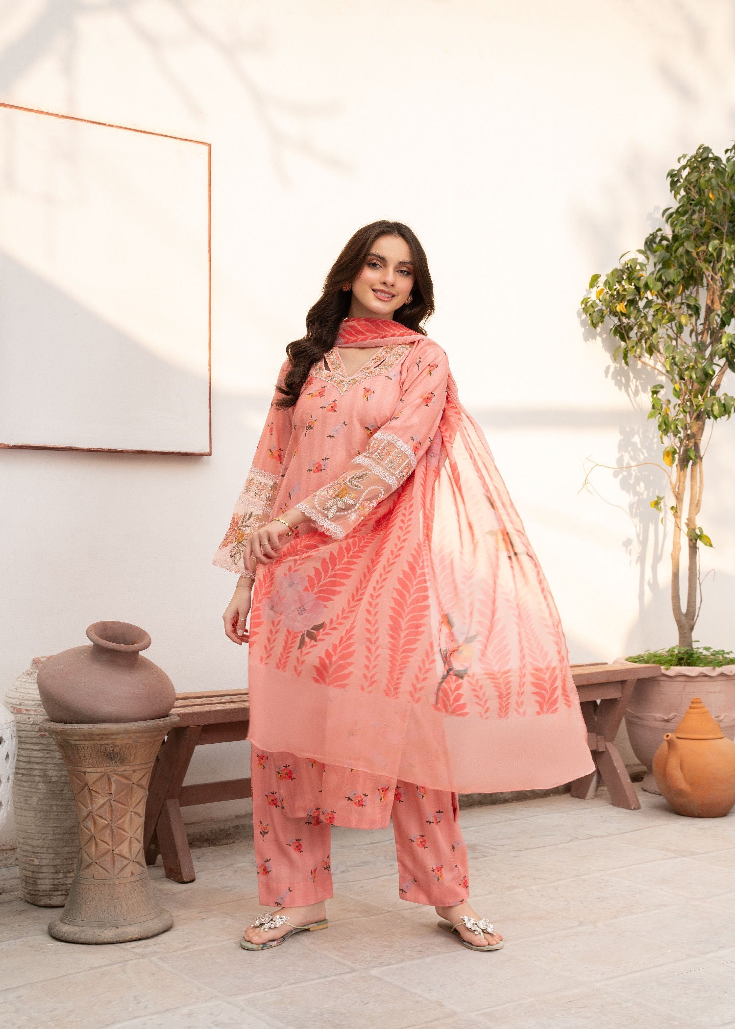 Agha Jaan AJ08 Women 2pcs