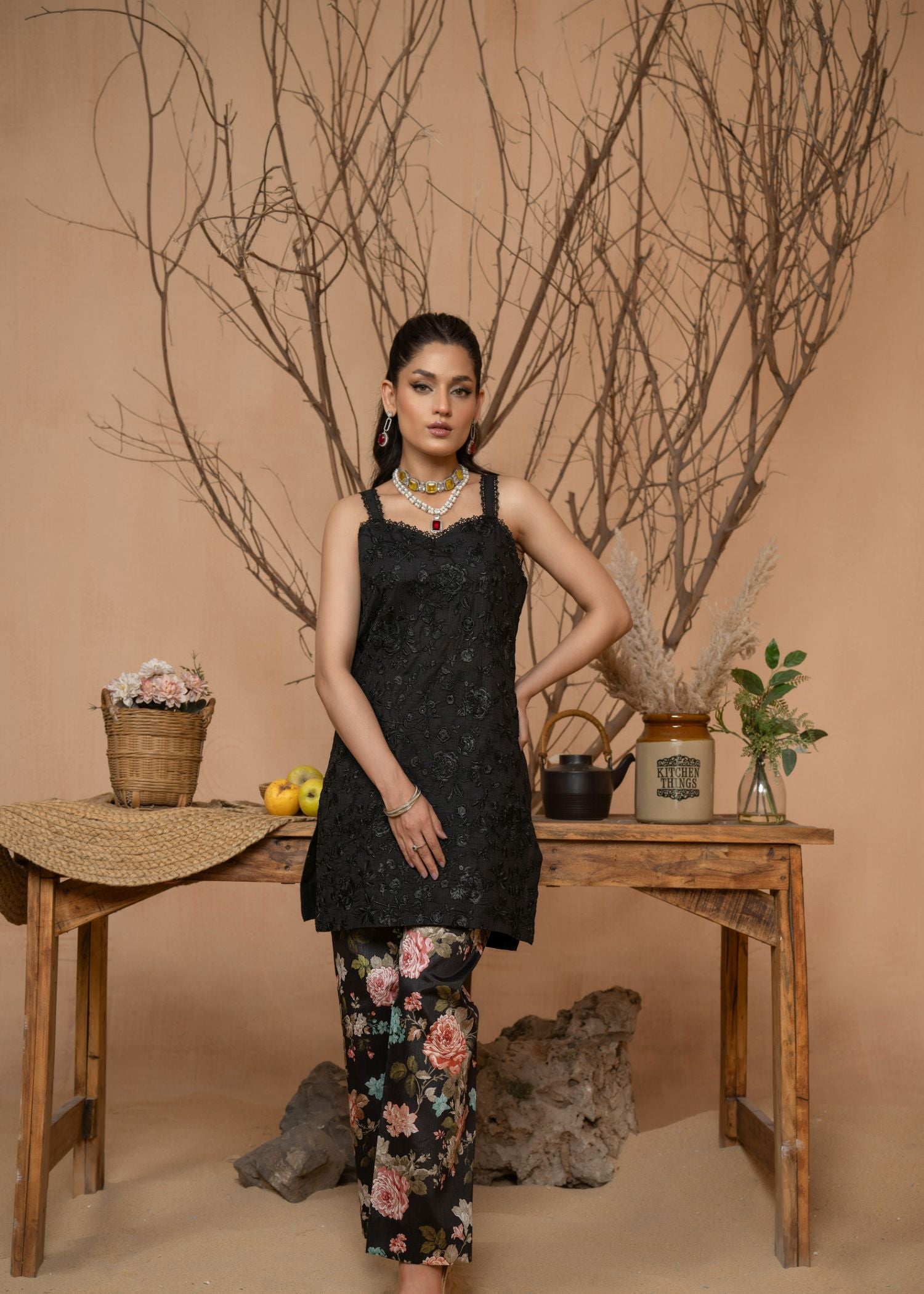 Hemstitch DAHLIA Women 2pcs