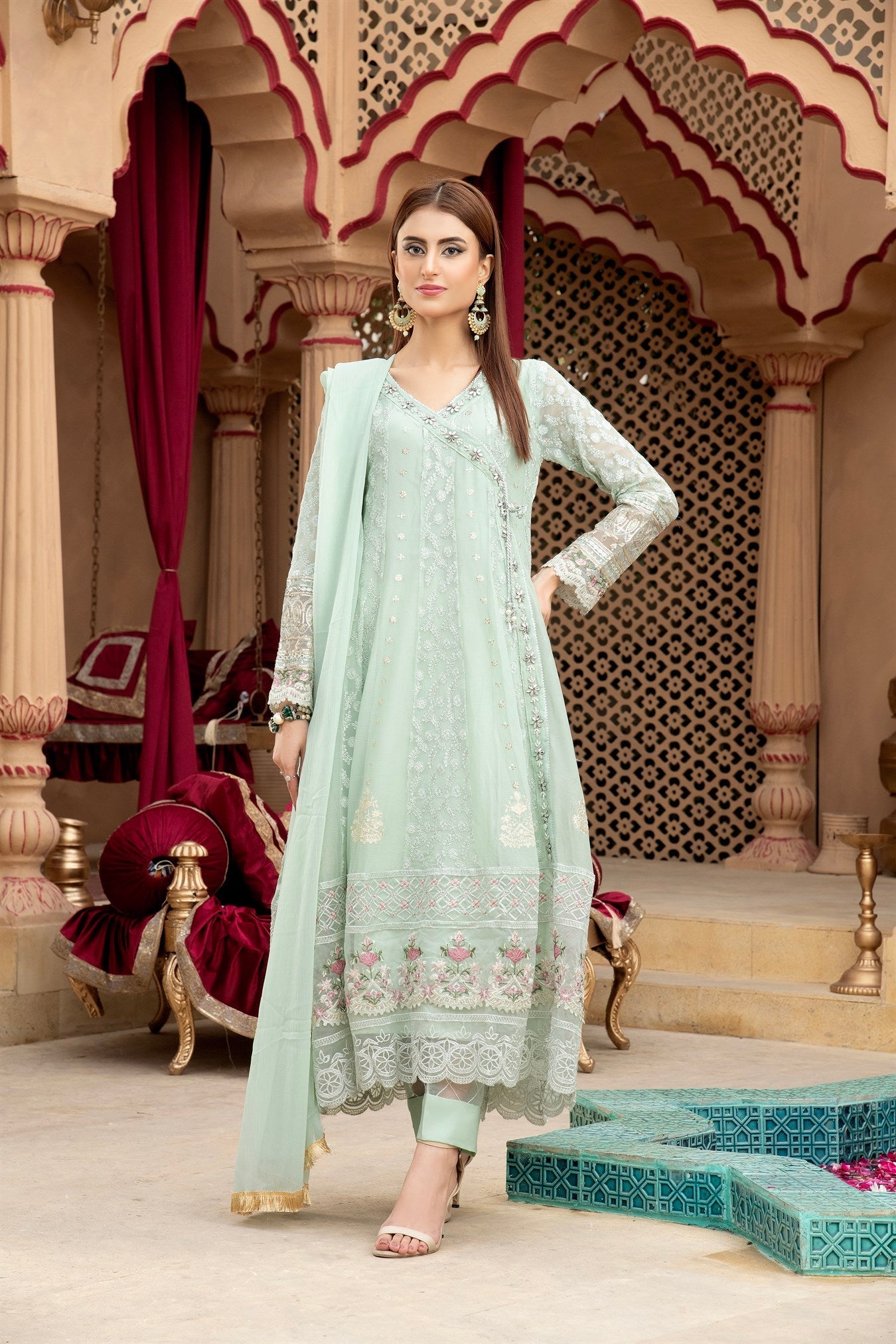 Manahils B 008 AQUA Women 4pcs