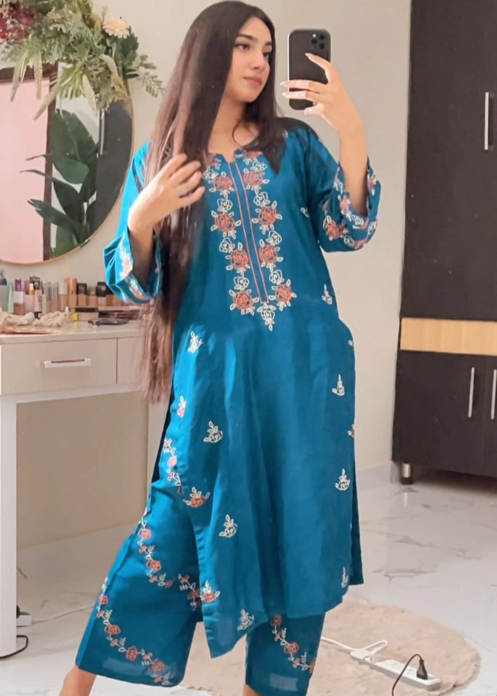 Tehzeeb Libas ZOYA EMBROIDERED Women 2pcs