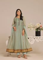 Ayesha Closet Shehzadi Pistachio Versatility Women 3pcs