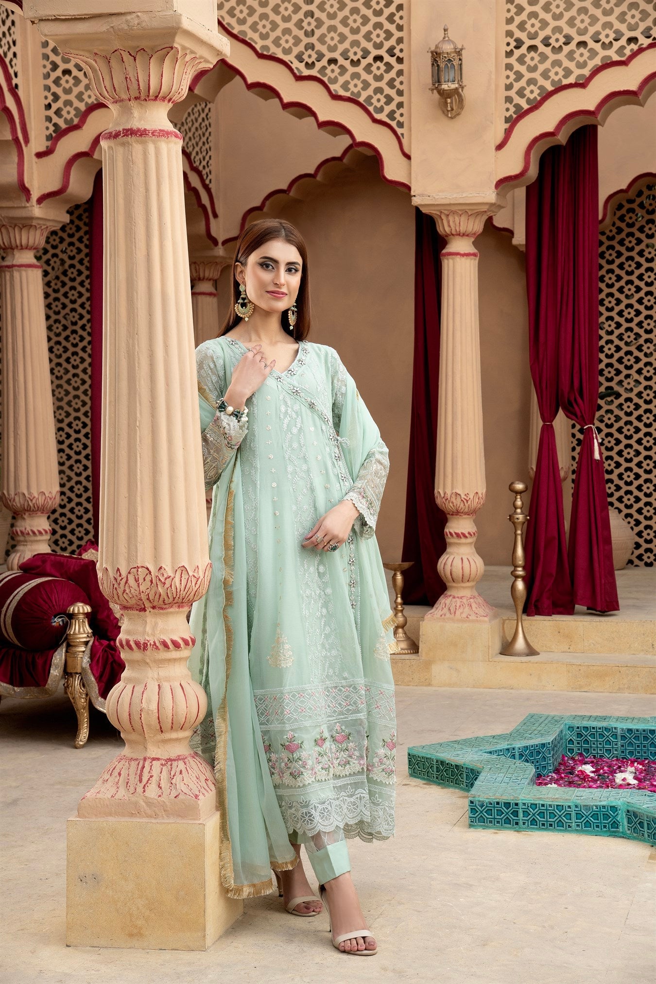 Manahils B 008 AQUA Women 4pcs