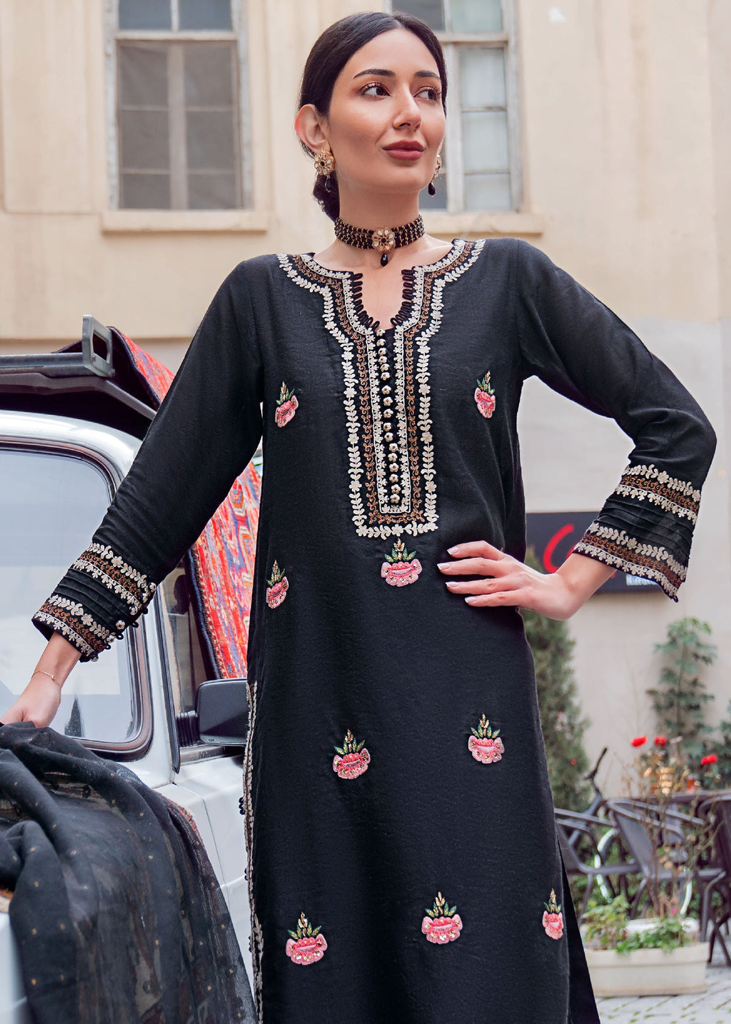 Muntaha By Shanzay Black Raina Women 3pcs