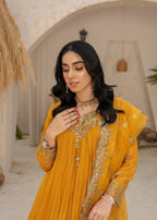Pehnawa By Bin Akram’s LUSTROUS LEGACY MST CHIFFON/ORGANZA Women 3pcs