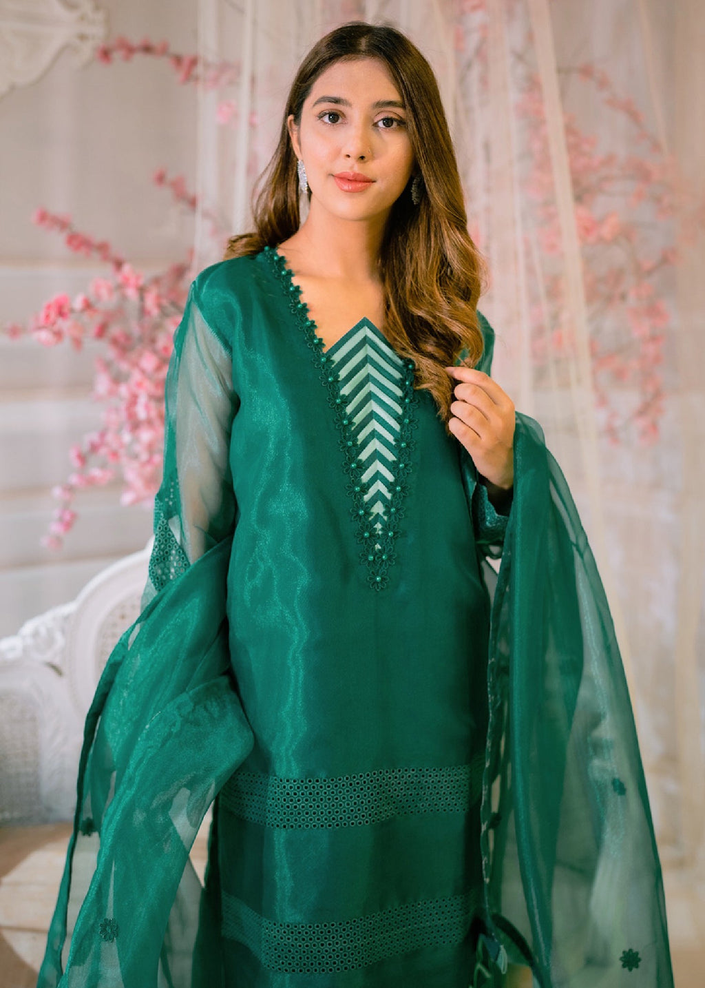 Tassawur Monarch Green Women 3pcs