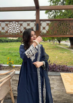 Tiraz Dilara (Blue) Women 3pcs