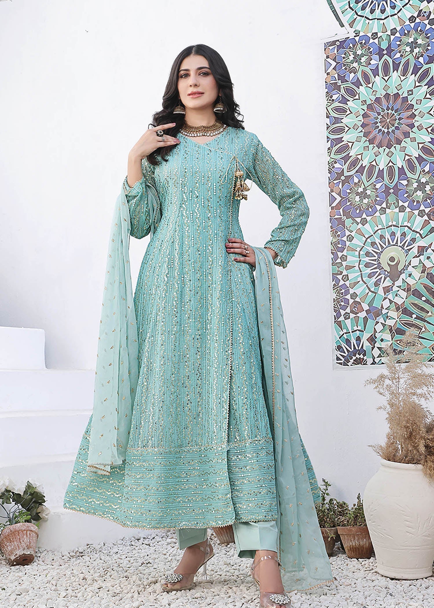 Ayesha Closet Resham Women 3pcs