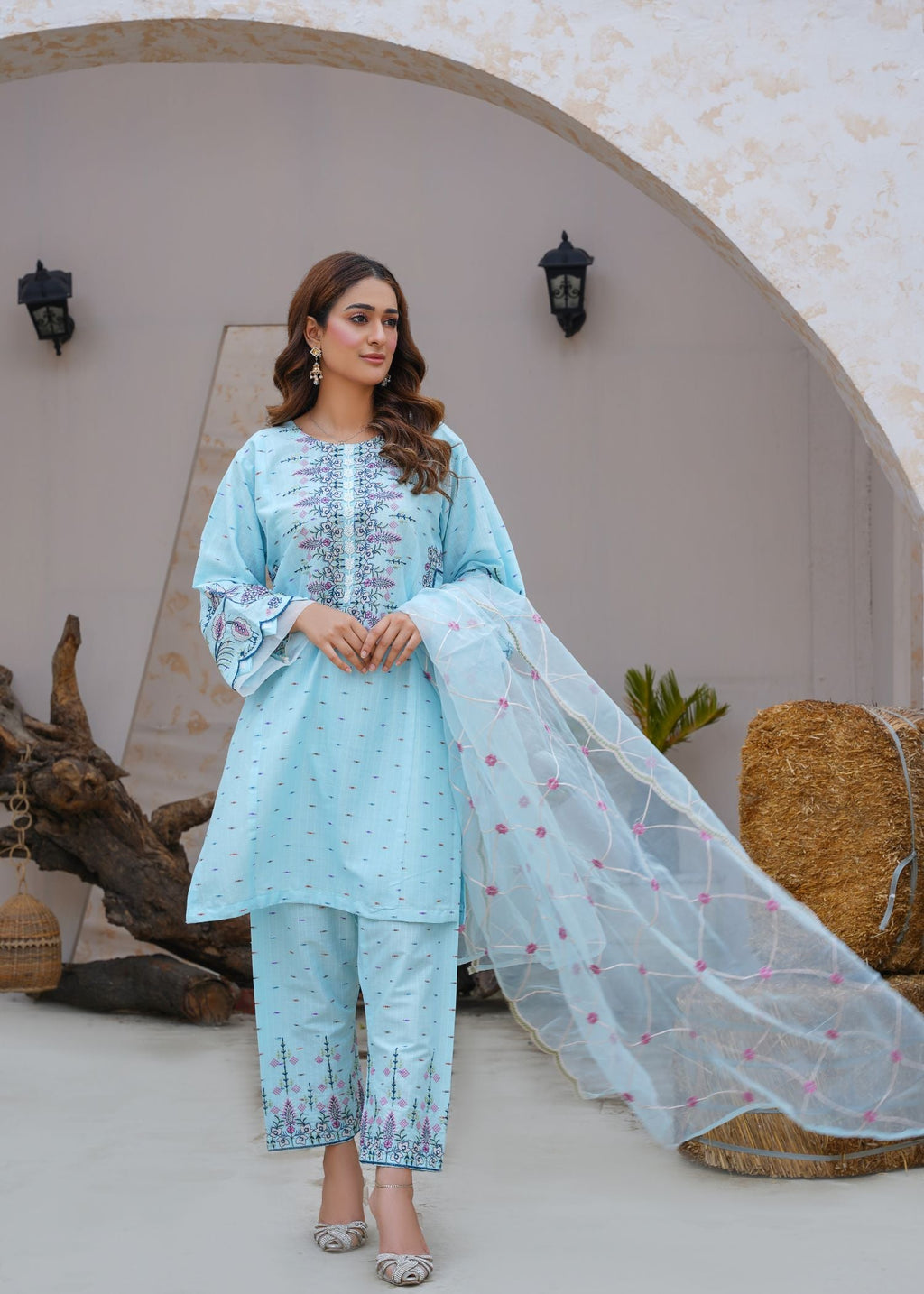 Rang Riwaj ujala stitched dress Women 3pcs
