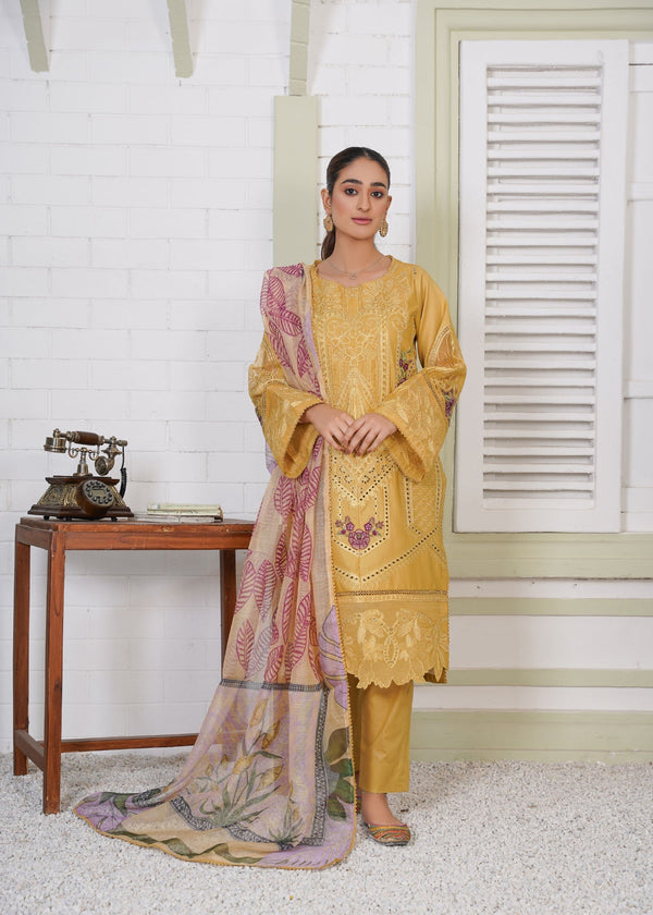 Thread & Weave By Zeplar Ready to Wear Luxury lawn Embroidered – RTWL24204 Women 3pcs