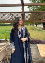 Tiraz Dilara (Blue) Women 3pcs