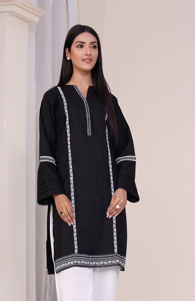 Kumash Textiles Kumash Black Kurti Women 1pcs
